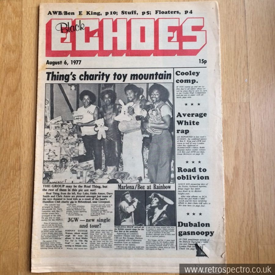 Black Echoes 6 August 1977
