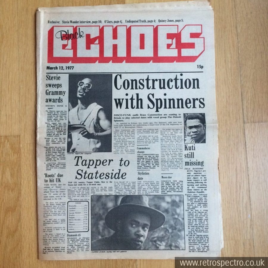 Black Echoes 12 March 1977