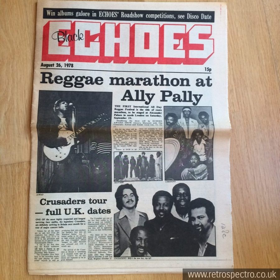 Black Echoes August 1978