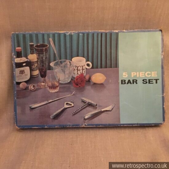 Vintage Cocktail Bar Set