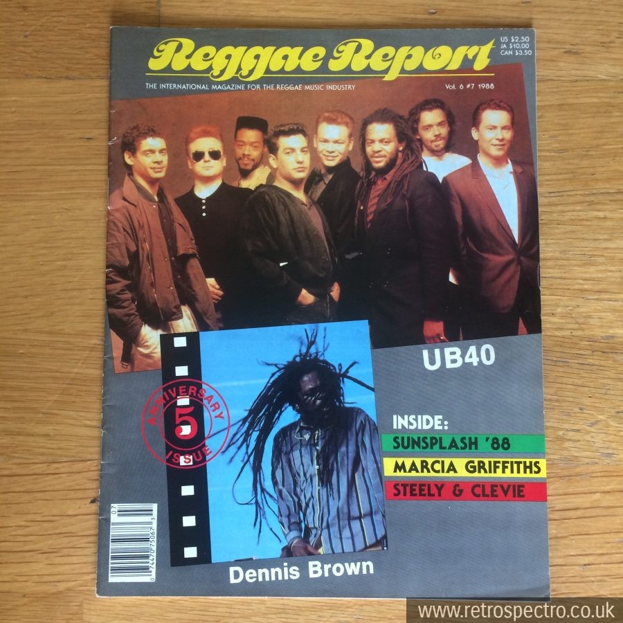 Reggae Report Magazine 1988