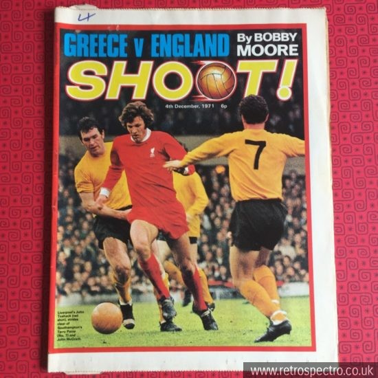 Shoot Football Magazine 1971