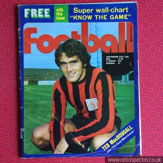 Football magazine Football 1972