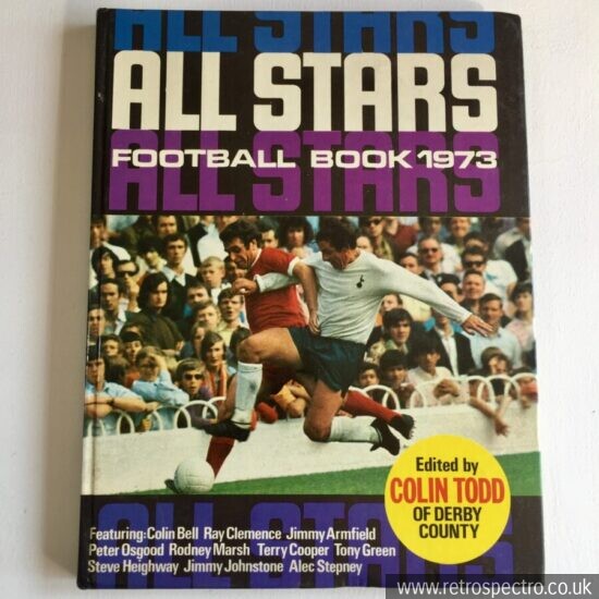 All Star Football Book 1973 No 12 Vintage Annual