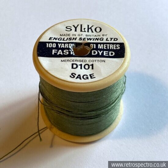 Sylko Cotton Reel - Sage D101