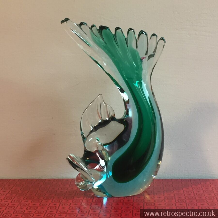 Glass Fish Ornament RetroSpectro