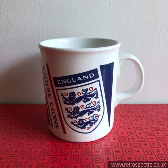England Football Mug Tams Pottery Made in England