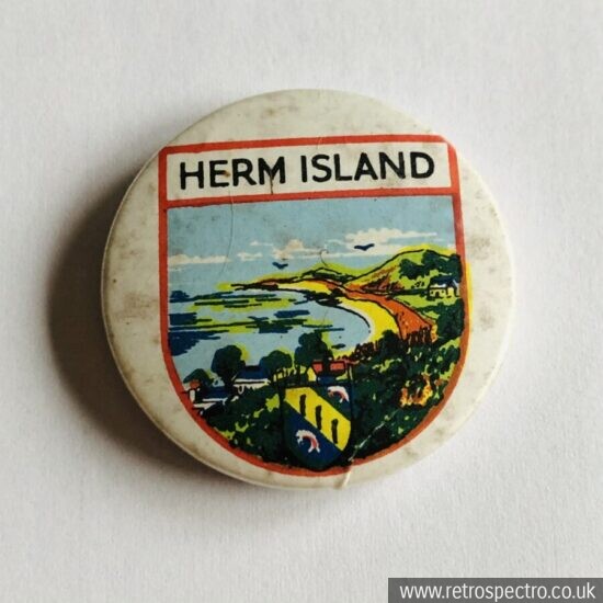 Vintage Herm Island Badge