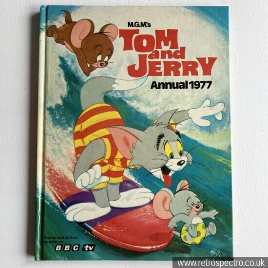 Tom and Jerry BBC TV Annual 1977