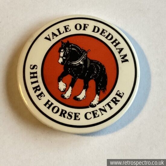 Vale Of Dedham Shire Horse Centre Badge