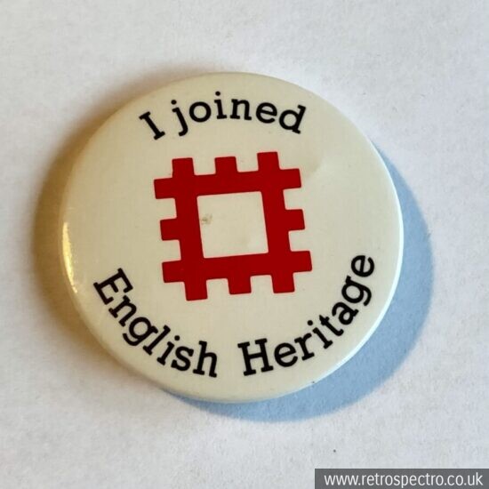 I Joined English Heritage Badge