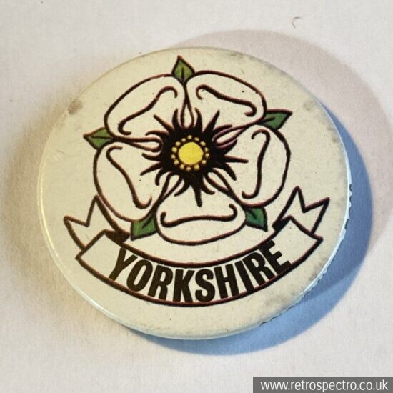 Yorkshire White Rose Badge