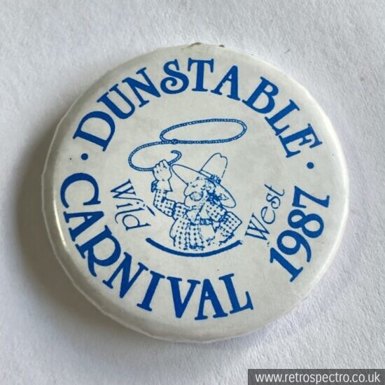 Dunstable Carnival 1987 Badge