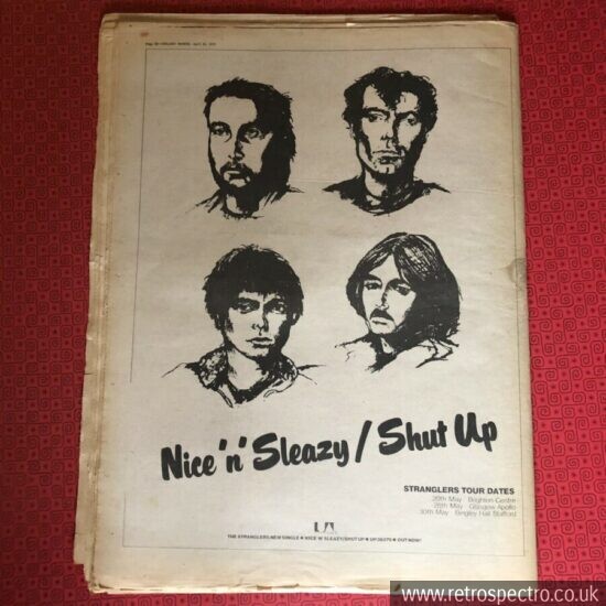 Melody Maker 22 April 1978 Rod Stewart