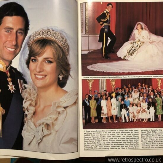 Illustrated London News August 1981 Lady Diana, Royal Wedding,