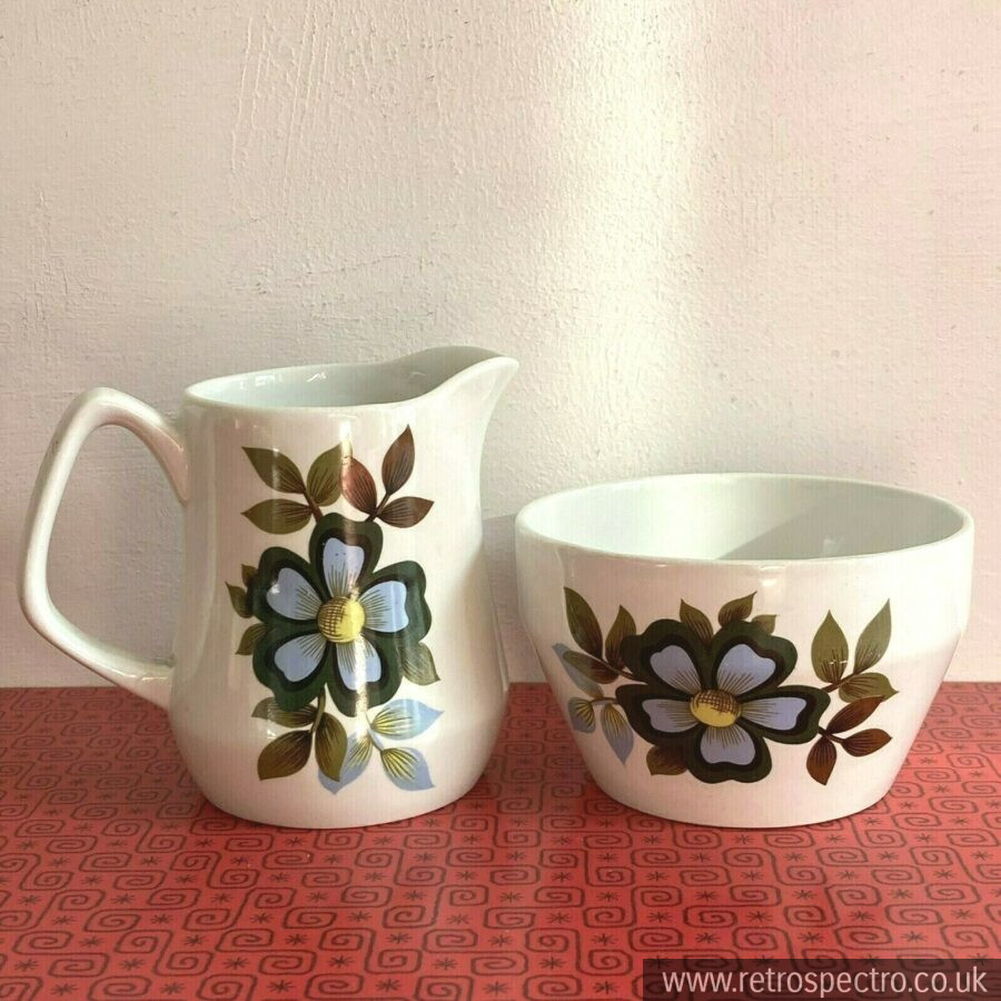 Barker Brothers Milk Jug & Sugar Bowl RetroSpectro