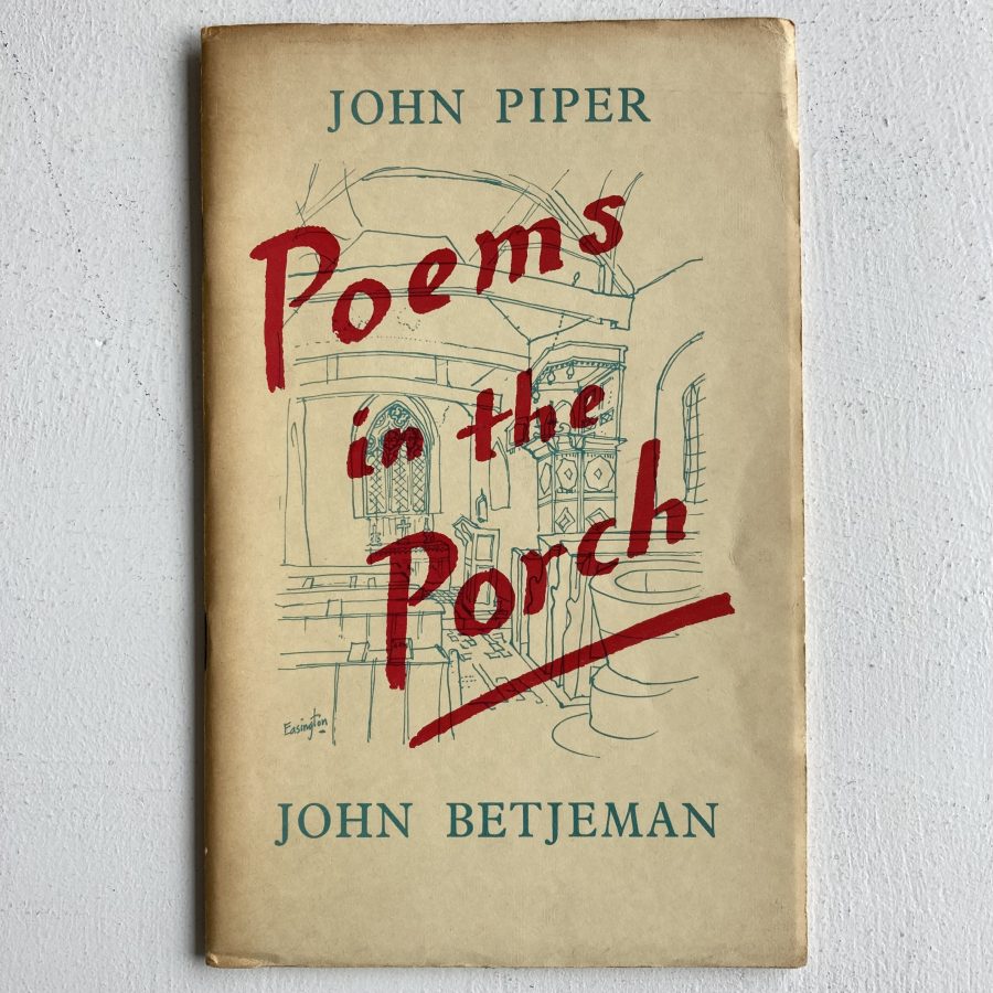 John Betjeman Poems In The Porch RetroSpectro