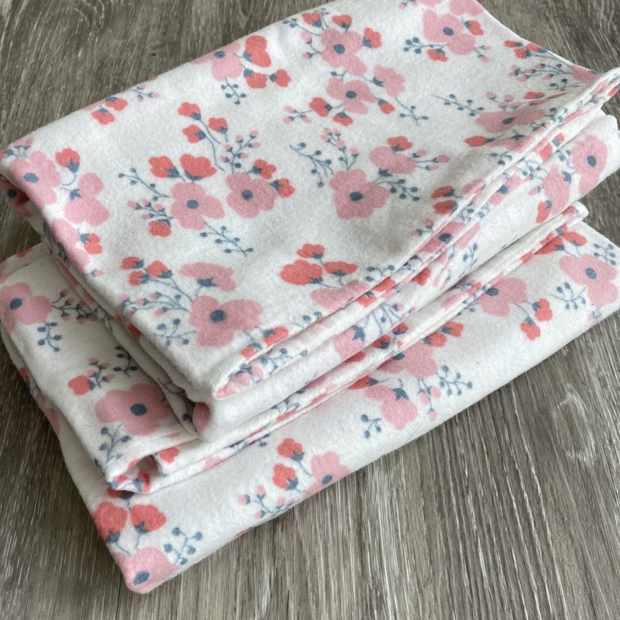 Pair of Flannelette Pillow Cases RetroSpectro