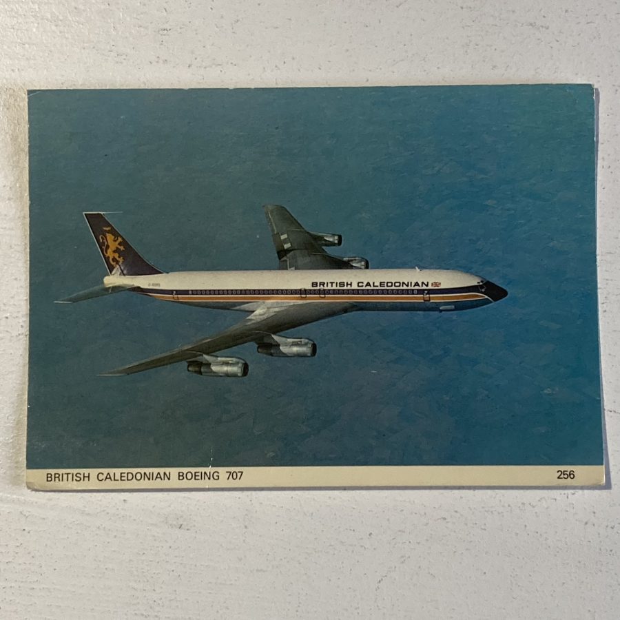 Postcard Boeing 707 Retrospectro
